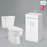 Bathroom Modern Toilet Pan, Cistern, Premier Floor Standing Vanity Set Bathroom Modern Toilet Pan, Cistern, Premier Floor Standing Vanity Set