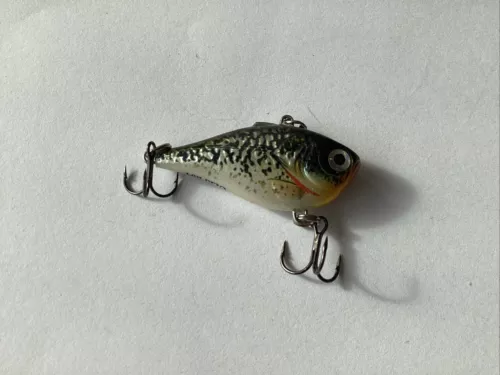 Rapala Ice Fishing Ultra Light Rippin Rap Live ULRP04 Black Crappie