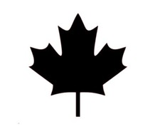 Maple Leaf Sticker Vinyl Decal Canada PICK COLOR SIZE Phone Laptop Bumper Car