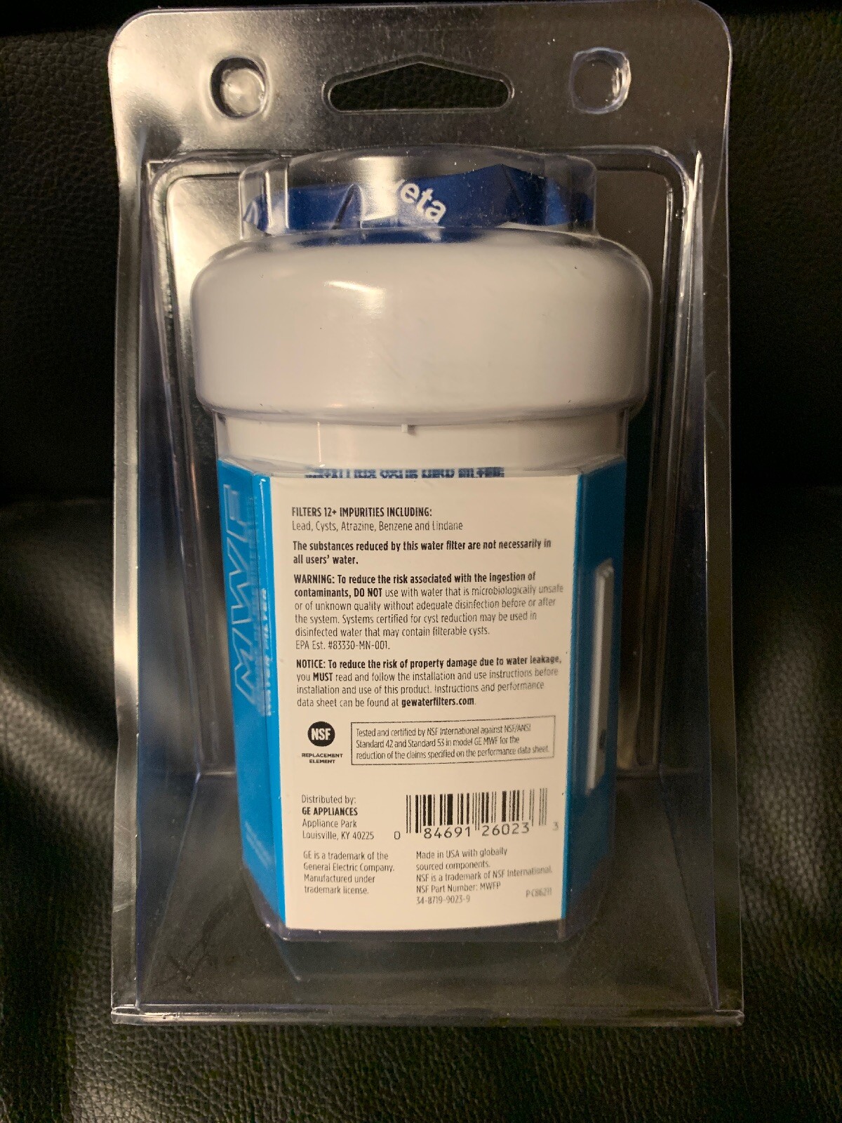 GE Appliances Genuine GE Refrigerator Water Filter MWF(Model PC86211