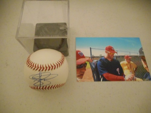 Drew Storen Washington Nationals Autographed Rawlings Official Baseball