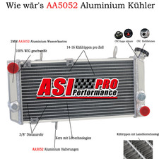 Radiatore alluminio 2 file 32 mm per Suzuki TL 1000S 97-01 1997/1998/2001 IT