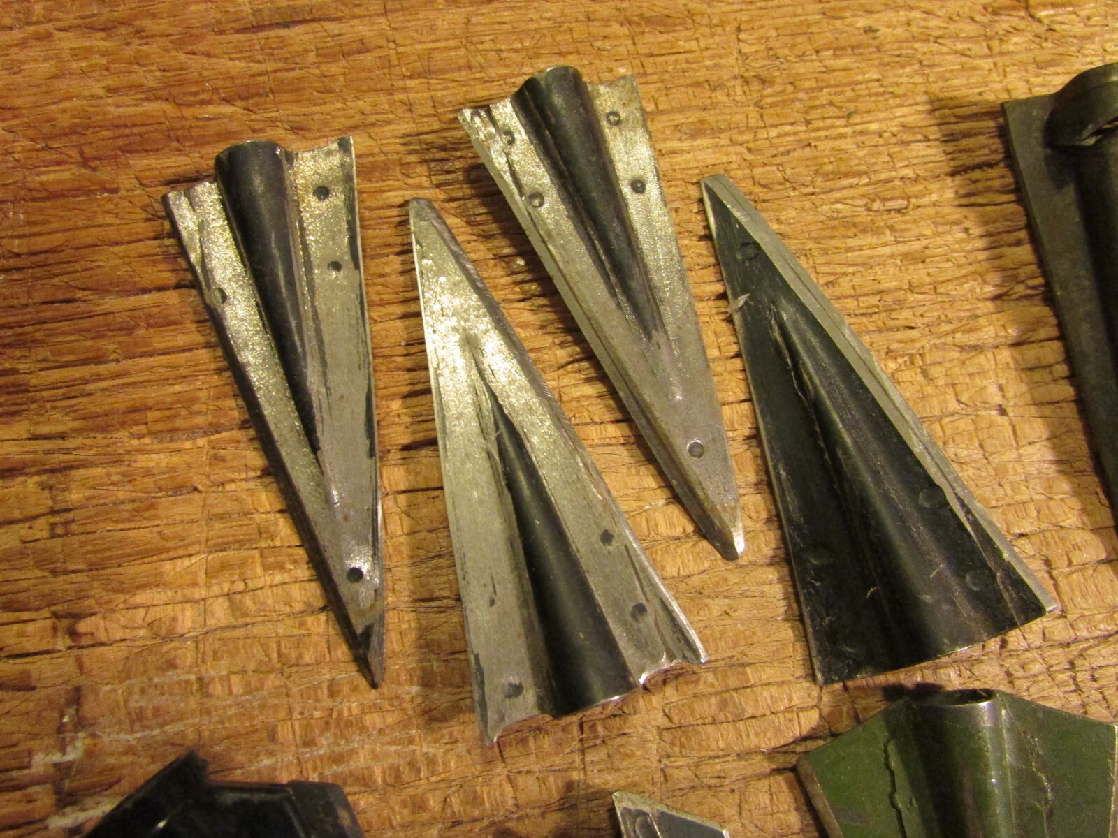 Lot x14 Vintage Archery Broadheads, Zwickey/Bigras/Hilbre/Bowlo/Grizzly