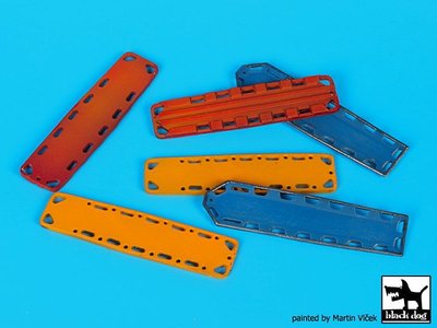 Black Dog 1/35 Modern Emergency Rescue Spine Board Stretchers (6 pieces) T35153