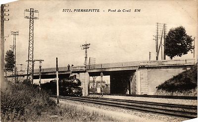 CPA AK Pierrefitte - Pont de Creil (296500)