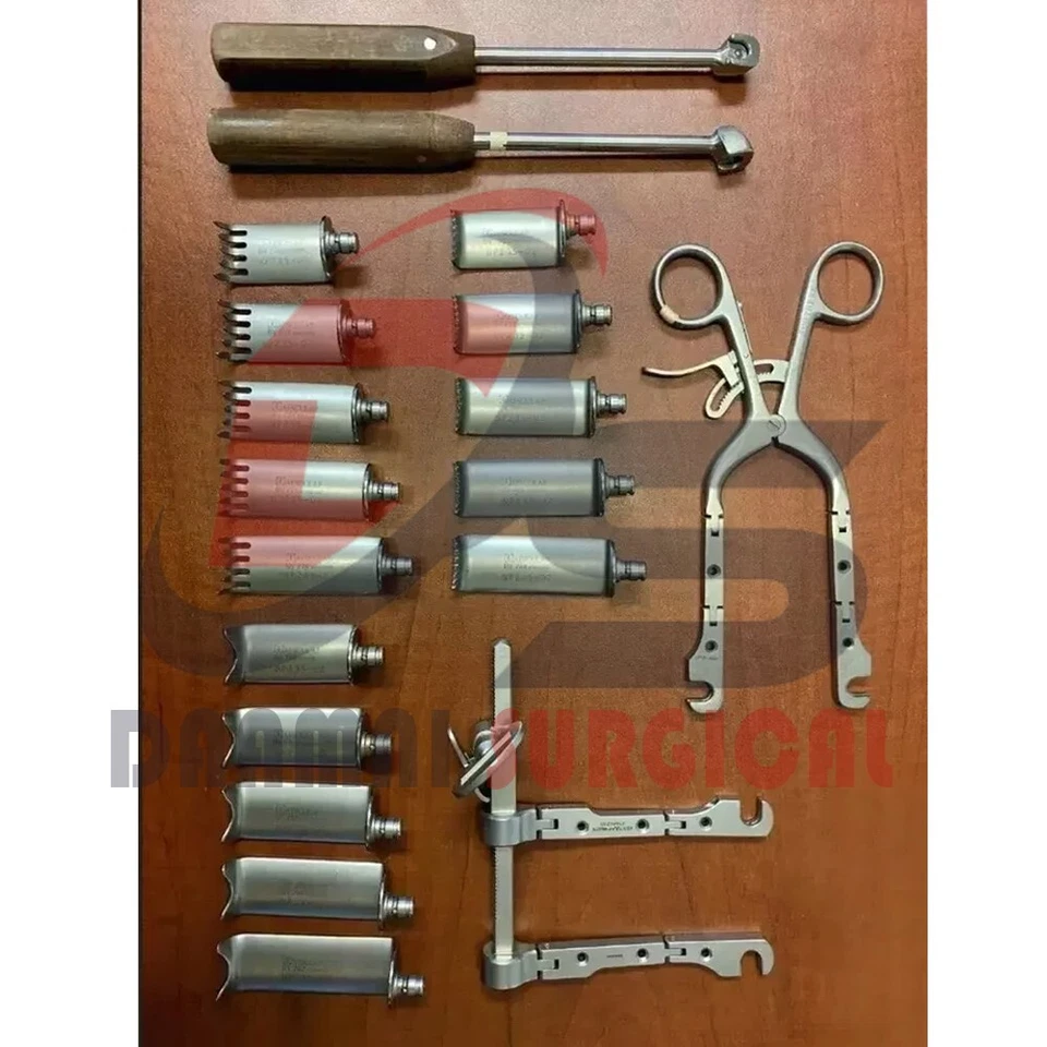 Caspar Lumbar Discectomy Retractor Set Spinal Surgery Kit Medical Instruments - Image 4 of 4