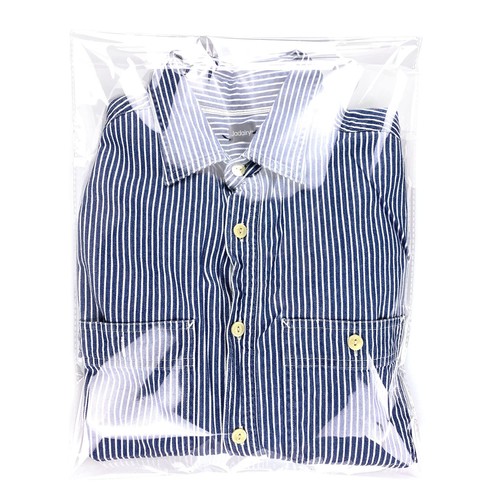 100 Pcs 10"x14" Clear Self-Sealing Cellophane Bags for Packaging T-Shirt Clothes - Picture 6 of 7