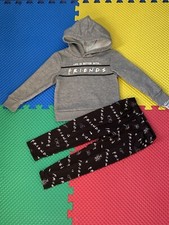 Girl clothes Friends hoodie matching set size 4