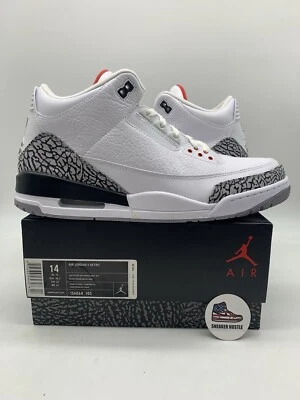 Jordan 3 Retro White Cement (2011) 136064-105 Size 14 - image 1 of 4