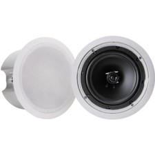 Pyle Ceiling Wall Mount Enclosed Speaker - 250 Watt Stereo In-wall / In-ceiling