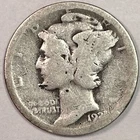 1921 Mercury Silver Dime Almost Good AG Coin #15417