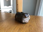 Two Snuggling Bunny Rabbits Small Sculpture Vintage Figurine — photo 9