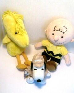 Kohls Cares Snoopy Plush Set Lot Charlie Brown, Woodstock Peanuts Gang | eBay
