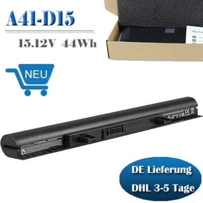 A41-D15 Akku für Medion Akoya E6416 E6422 P6659 E6424 P6657 P6661 - Bild 1 von 4