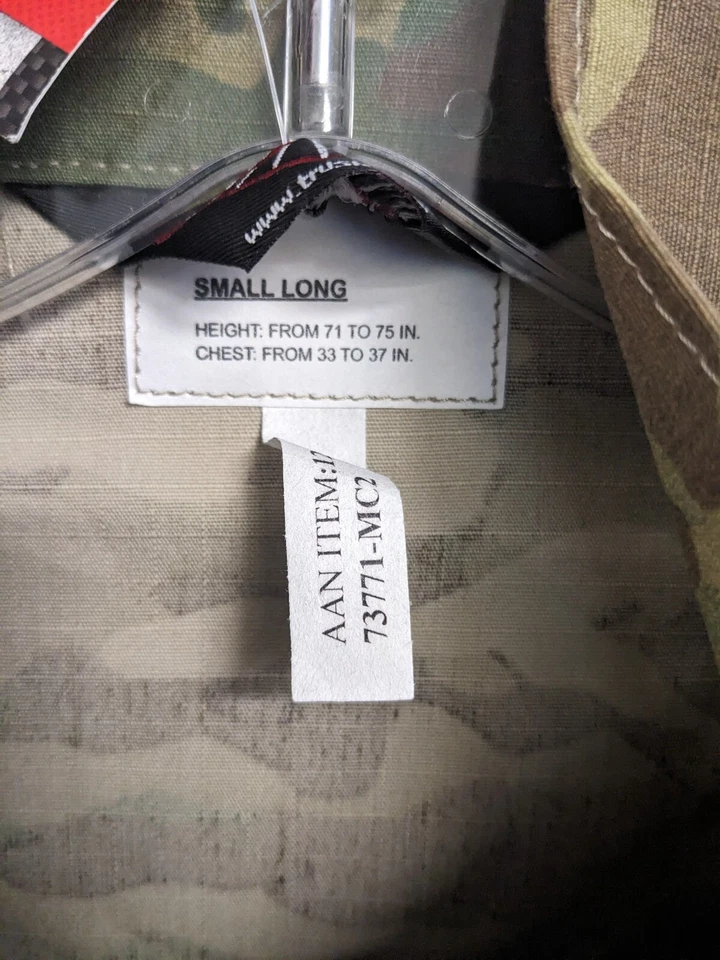 Tru -Spec - Tantical Response - Uniform Shirt - Multicam Nyco - Small/Long - New - Image 4 of 4