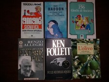 Lotto di 6 libri usati, di vario genere 