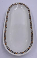 Syracuse China 5-H O.P. CO.  10" Oval Celery Dish / Bowl -  Good Condition