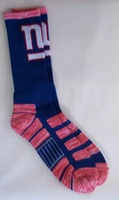New York Giants Men's Crew Socks Large Size 10 to 13 Patches