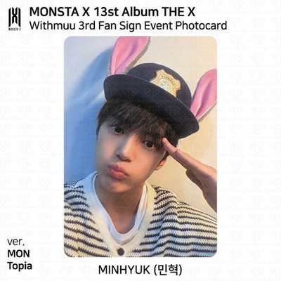 MONSTA X The 13th Mini Album THE X Withmuu 3rd Fan Sign Event