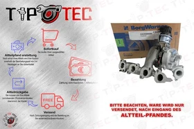 Turbolader 53039700205 03L253019T AUDI SKODA VW 103 125KW 2.0 TDI OFL