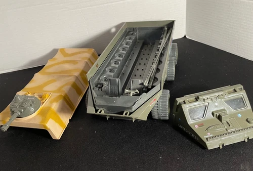 GI Joe ARAH 1983 Amphibious Troop Transport APC Vehicle (Some Damage)