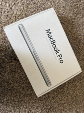 13 Inch MacBook Pro BOX ONLY with Adapter Extension Cable  Keyboard Cover 