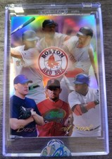 2004 eTopps Pedro Martinez, Manny Ramirez, Nomar Garciaparra #115 /3750 Red Sox