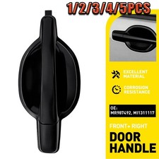 Front Right Exterior Door Handles For 2004-2011 Mitsubishi Endeavor Black1-5X