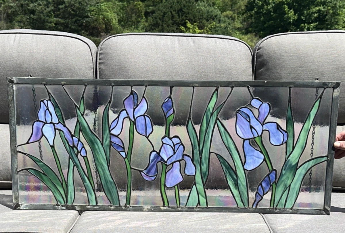 Large Antique Stained Glass for sale | eBay