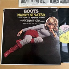 NANCY SINATRA LP BOOTS 1966 US Press MONO VG+ LP Complete W/ Original Sleeve
