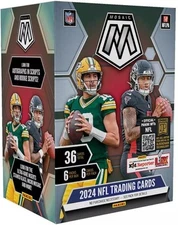 2024 Panini NFL Mosaic Football Trading Card Blaster Box (6 Packs)