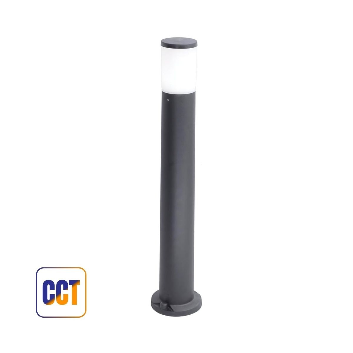 Palo da Giardino LED Amelia 800 80cm E27 CCT 8,5W 920lm Nero IP65