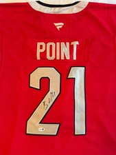 Brayden Point Autographed Signed Jersey Team Canada 2025 Four Nations JSA COA