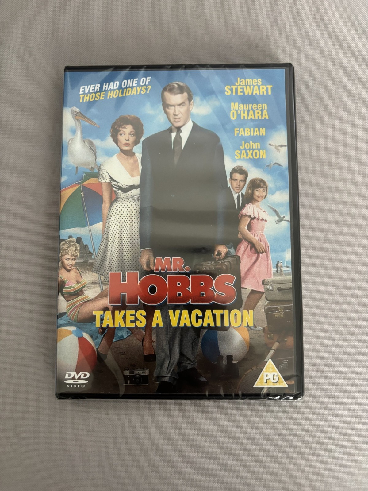 Mr. Hobbs Takes A Vacation DVD James Stewart Brand New & Factory Sealed UK