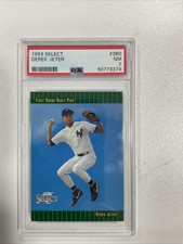 1993 SELECT #360 DEREK JETER ROOKIE RC PSA 7
