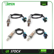 4pcs Oxygen O2 02 Sensor for 2013-2015 Cadillac ATS 3.6L Upstream Downstream