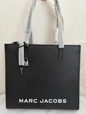 Brand New wtih Tags Marc Jacobs The Bold Grind Leather Tote Bag $450 Black