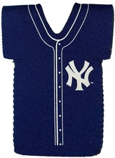 New York Yankees Blue Jersey Design Bottle Neoprene Beverage Insulator Holder...