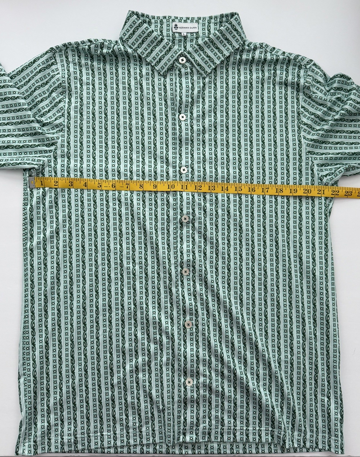 Herman Dunn Button Down Performance Golf Shirts -… - image 6