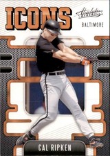2021 Panini Absolute - Icons Cal Ripken #I-8 Green