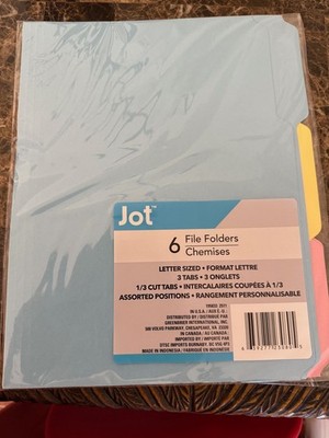 JOT Assorted folders