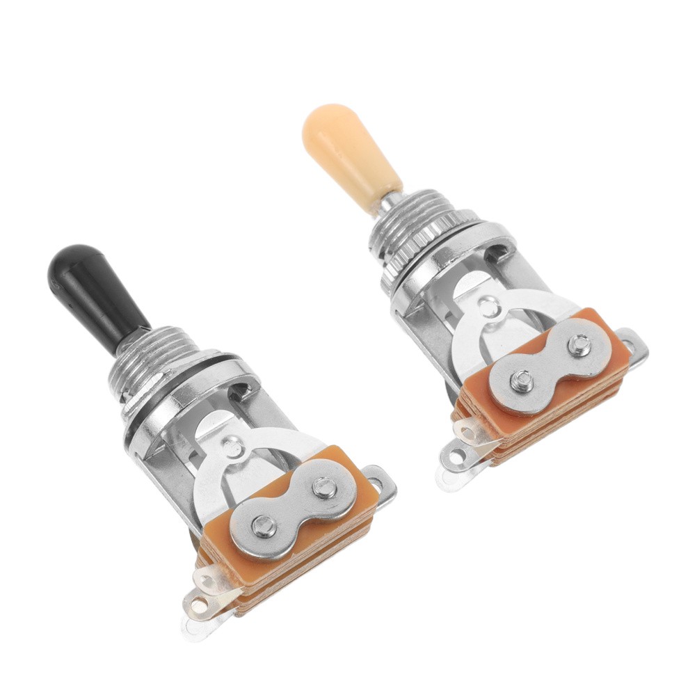 2 Pcs Accessoires Guitare Electrique Kit De Faisceau Câbles Boutons Volume