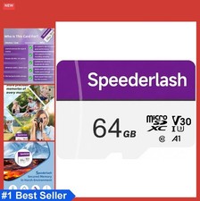 Micro SDXC Memory Card 64GB UHS-I U3 V30 A1 90MB/s Read for Camera Drone Phone