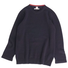 Hermes Knit Sweater Long Sleeve Cashmere Top Women Made in UK 34 s Used MOLO-0