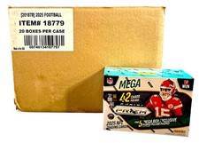2025 Panini Prizm Football Hobby Mega 20 Box Case