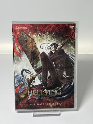 Hellsing Ultimate Series IV DVD 2008 Anime Vol 4 Geneon Tested