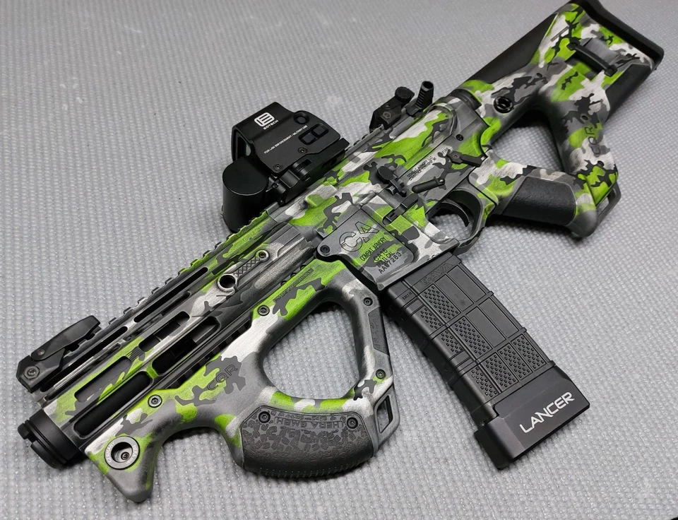 Multi Camo High Heat Vinyl Stencil Kit - 3x 11"x6" Sheets Paint Mask Cerakote - Image 2 of 4