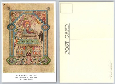 Continental Book Of Kells Transfiguration Postcard
