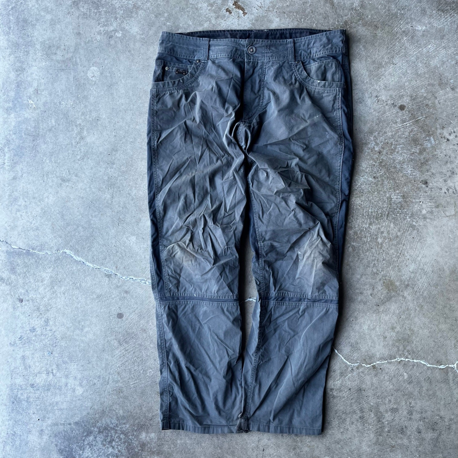 Kuhl Radikl Mens Straight Hiking Pants 36X30 Carbon Gray Outdoor 5109