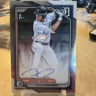 2024 Bowman Draft Chrome 1st Bryce Rainer Prospect Autograph Auto Tigers